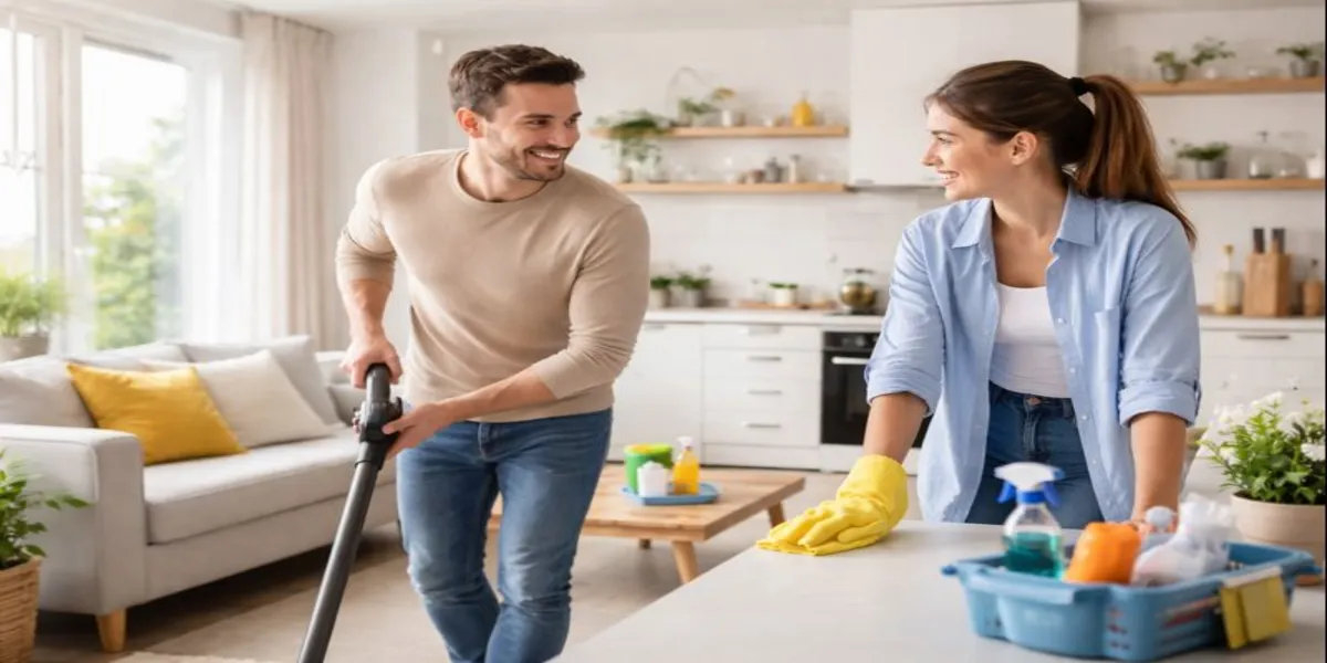 A Simple Cleaning Routine for Busy Working Couples